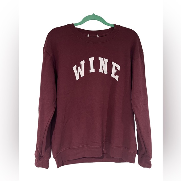 Burgundy Wine Sweatshirt - Picture 5 of 7